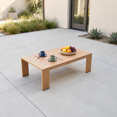 Aluminum Outdoor Coffee Table