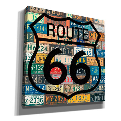 "Garage Sign V" par Studio W - impression sur toile tendue