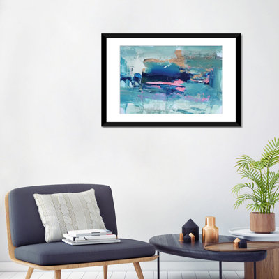 « large ocean », reproduction sur toile
