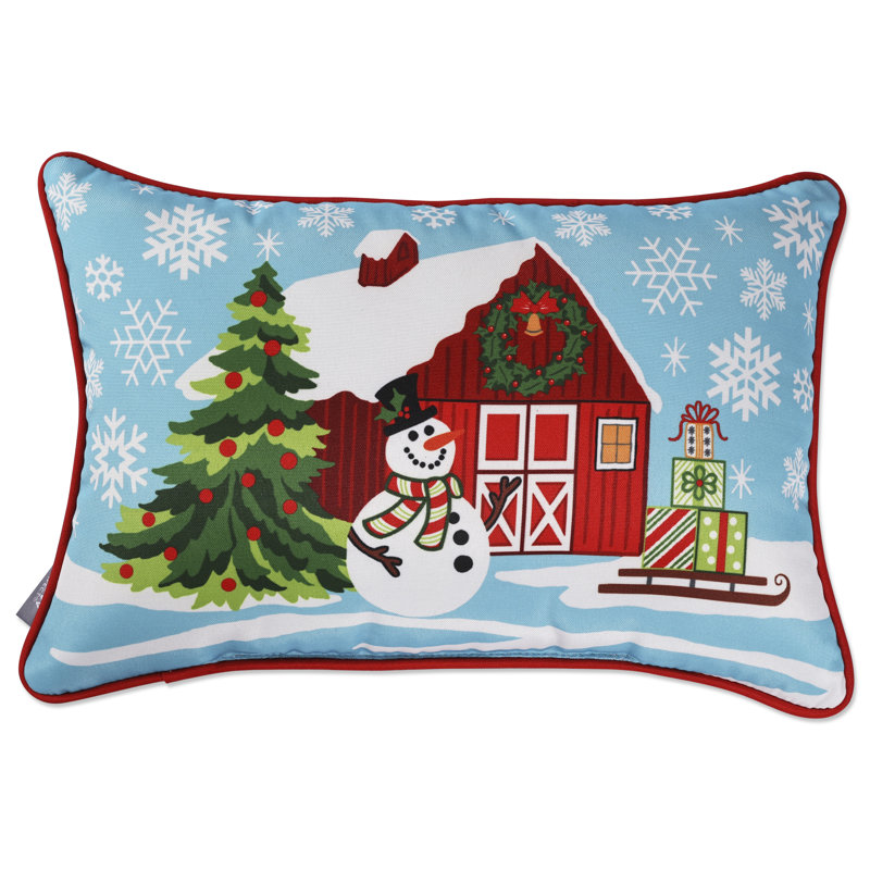  Polyester / Mélange de polyester Housse de coussin rectangulaire intérieure / extérieure lombaire et insert