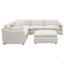 Canapé modulaire rembourré 6 pièces 6 pièces