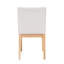 Chaise de salle à manger (ensemble de 2) sans accoudoirs - confort moelleux, design minimaliste épuré avec sièges rembourrés-1878582649-1878582651