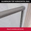 Porte de baignoire semi-sans cadre avec porte coulissante double l 59 po x H 60 po-101020020