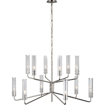 AERIN Casoria Large Two-Tier Chandelier
