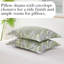 Ensemble de housse de couette réversible surdimensionnée avec deux taies décoratives Southeast Fine Linens Pure Melody-856315604-856315592