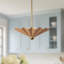 Furrow 16-in Red dimmable LED Pendant-763445043-763445046