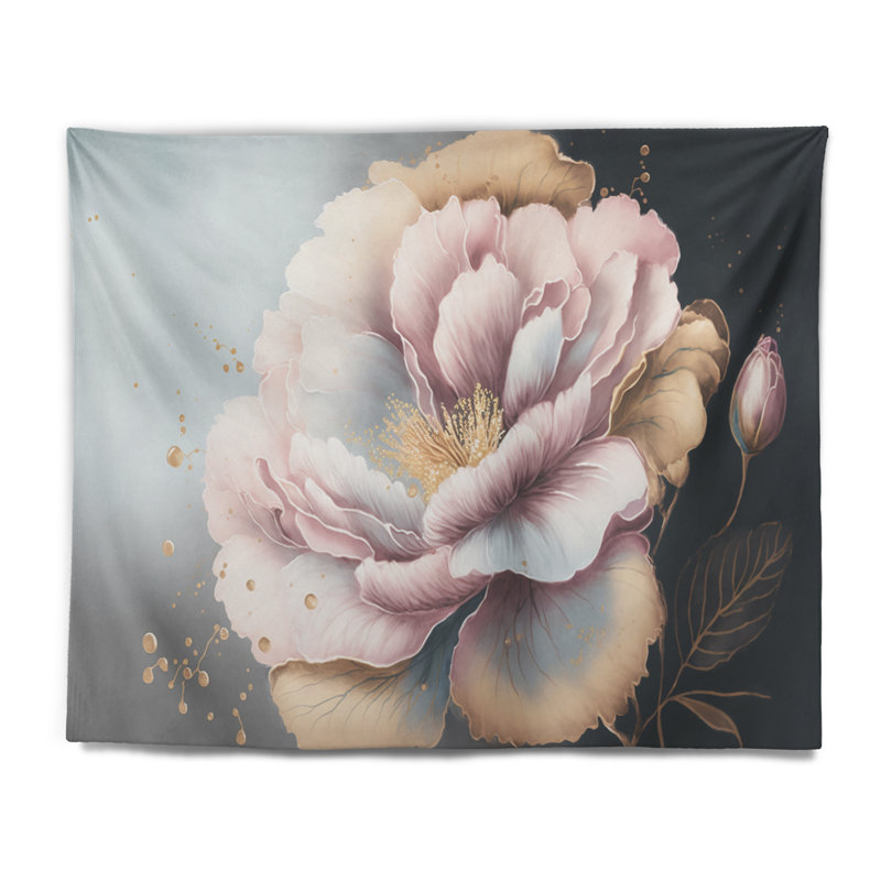 - Tapisserie murale florale et botanique, H 50 po x l 60 po