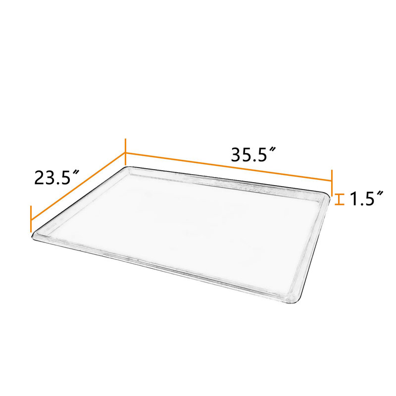 Ayob Dog Crate Tray, 1.5” H x 35.5” W x 23.5” D