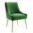 19'' H Velvet Upholstered Metal Parsons Chair-1284610746-1322090724