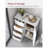 Manhattan Floor Storage Cabinet, Cabinet Freestanding, with 4 Drawers, Adjustable Shelf-1349282206-1366799240