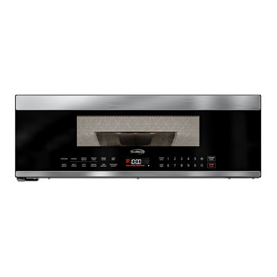 Au-dessus de la cuisinière Pi.