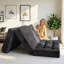 Tri-Fold Velours côtelé 6 po-409482615-410396083
