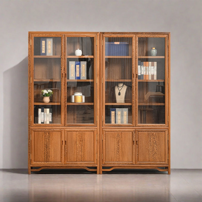 Okamoto, (4 Shelves) 77.95"H x 29.53"W x 13.78"D
