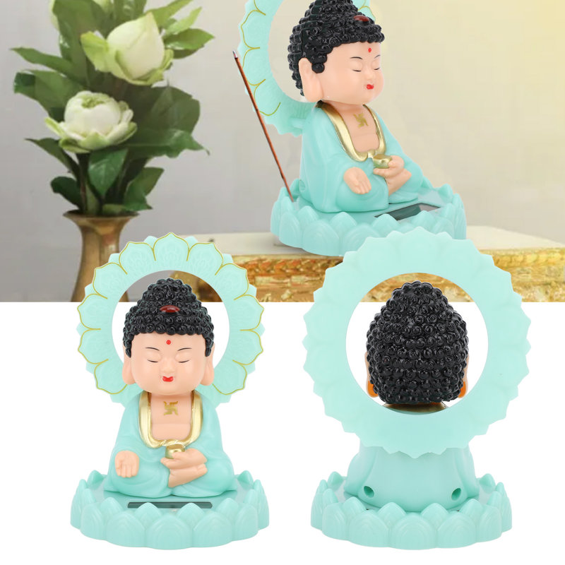Ornement en forme de tête de Bouddha Nodding