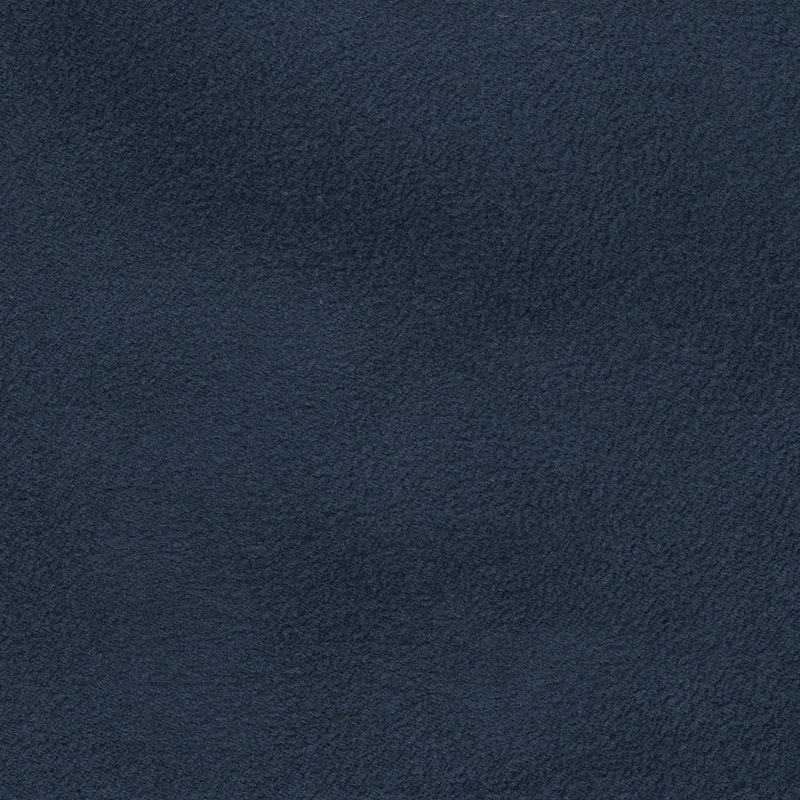 Dossier en microfibre bleu marine, coussins moelleux, structure en bois massif moderne bleu, extra