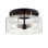 3 - Light Semi Flush Mount