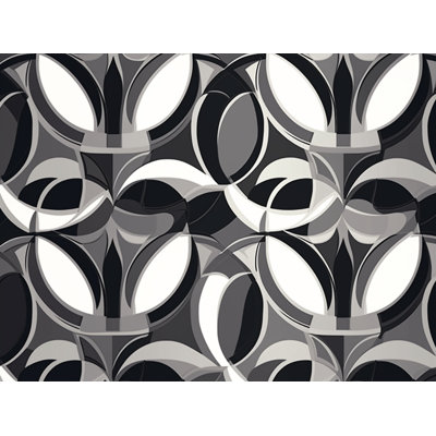 Funky Polyester Abstract Duvet Cover