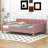 Upholstered Daybed with 4 Support Legs-477197855-477197854