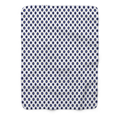 Monarch Blue - 1 Piece Premium Sherpa Blanket