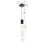 Luminaire suspendu Aurora 5 pouces en or satiné-1905696106