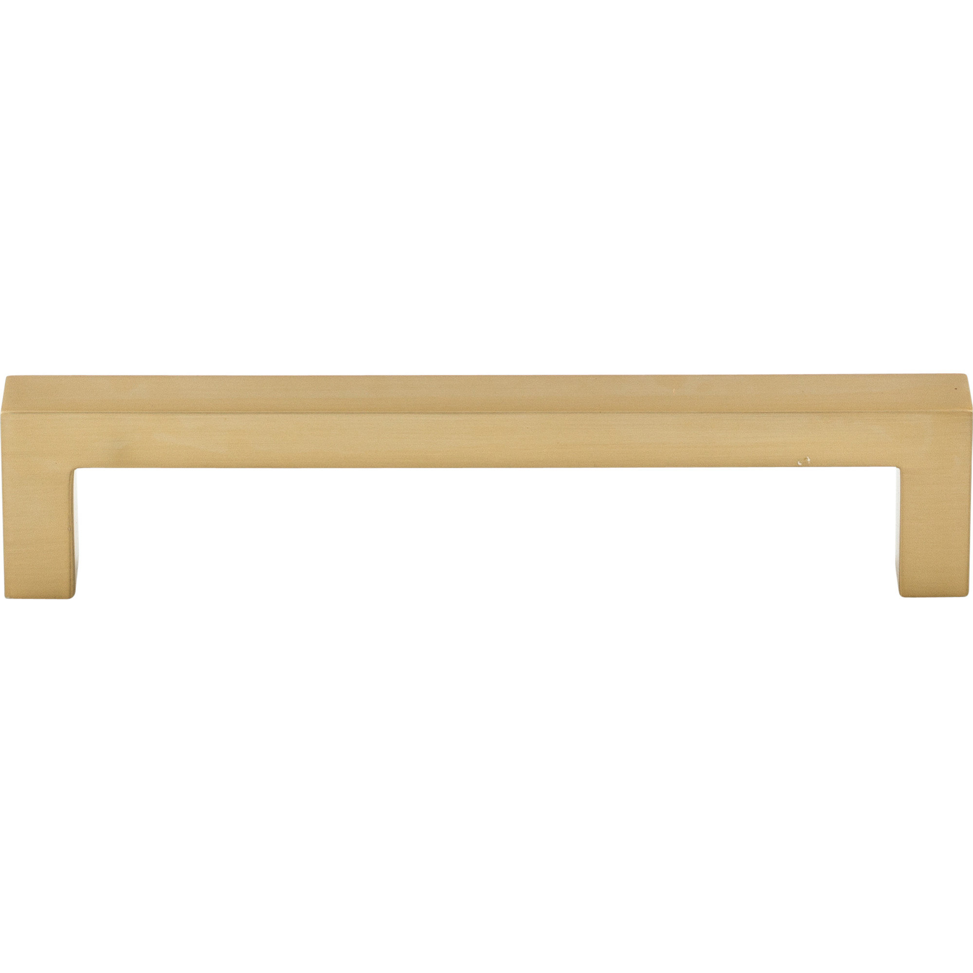 Square Bar pull, 5 1/16" Center to Center, Honey Bronze