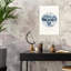 «Gone Explores Classic Peaceful Retro Coastal», reproduction d'art mural-353460373