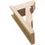 Bois de cèdre brut Funston Slat-89128747