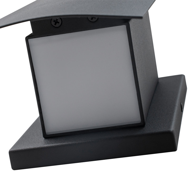 20" Modern LED Outdoor Wall Sconce - Up & Down Light
