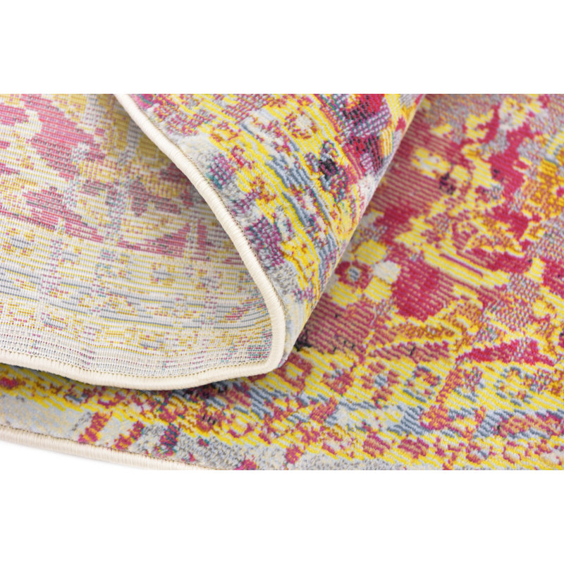 Tapis oriental mauve / rose Folmar, Rectangle 5 pi 5 po x 8 pi