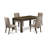 Geib Solid Wood Top Four Leg Dining Set-84773699-84773696-84773697