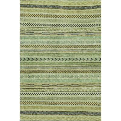 Premium Machine Washable Brennon AMF1625 Stripes Rug
