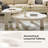 Sandown Modern Asymmetric Cloud Nesting Coffee Table-1419927715