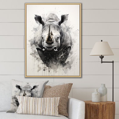 " Mighty Stampede Rhinoceros I "