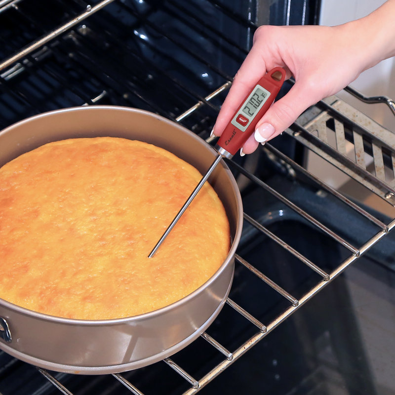 Thermomètre à viande numérique Escali Gourmet, Rouge
