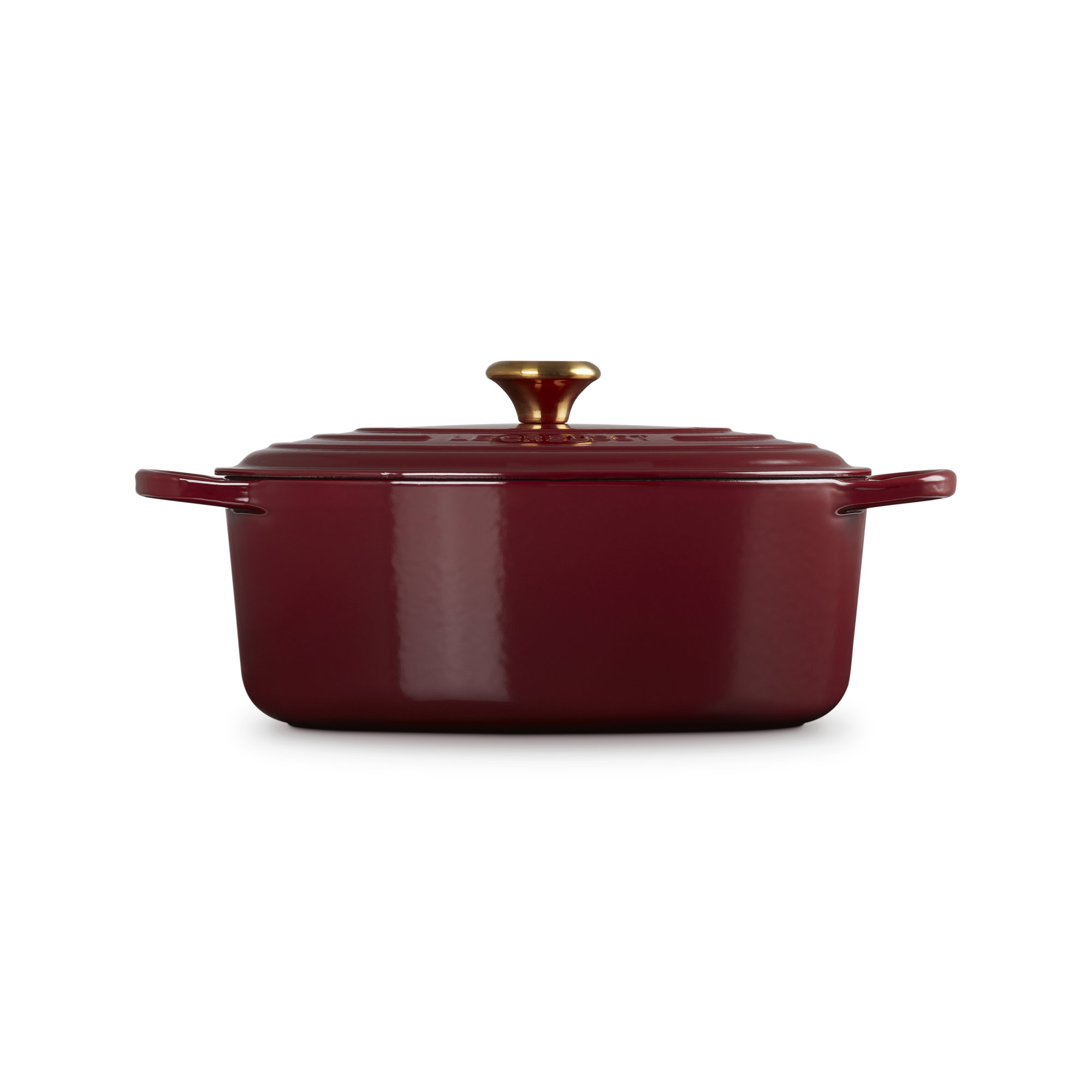 Le Creuset Enameled Cast Iron Oval Dutch Oven with Lid, 6.75 quarts, Rhone