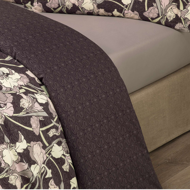 Percale Flat Sheet, Twin Flat Sheet with 1 Pillowcase