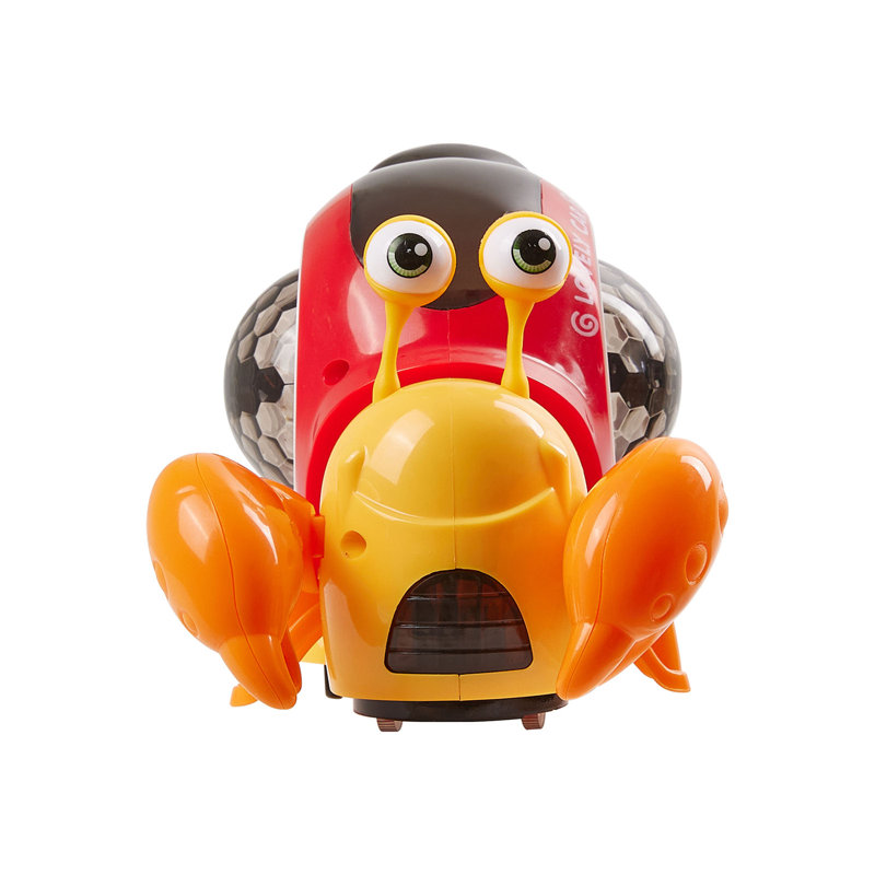 Interactive Cute Hermit Crab Toy with Music & Lights