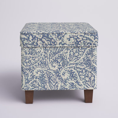 Asha 17.5" Square Storage Ottoman