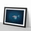 Swimming Dolphin - Picture Frame Painting Print-55617164-55617169