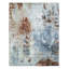 Tapis gris nouvel âge en laine 9 pi x 12 pi 4 po Sujal