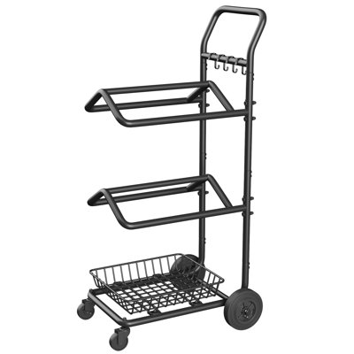 Support à selle, support à selle à 2 niveaux pour selles anglaises et occidentales avec roues verrouillables, organisateur de support à cheval mobile pour l'écurie et l'espace de rangement