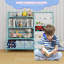 80cm H x 90cm W Metal Bookcase-309292614