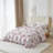 Microfiber Floral Print Comforter Set-110354015