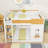 Multifunctional Wooden Bunk Bed with Shelves-438527805