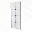 Miroir mural 21 x 47 po