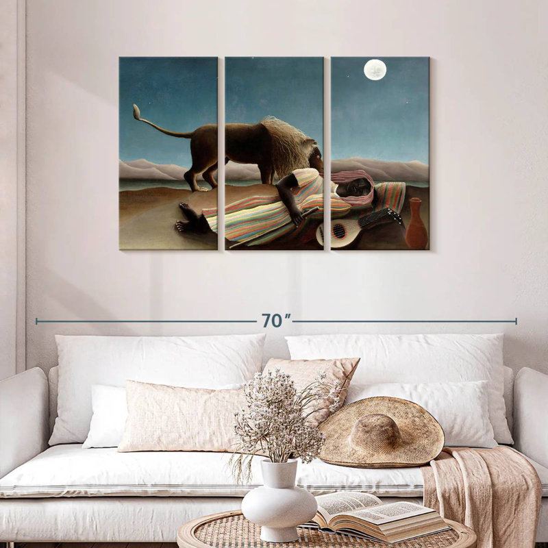 Brampt The Sleeping Gypsy, 28" H x 45" W