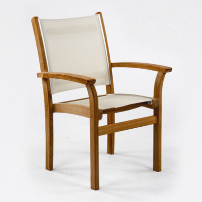 St. Tropez Stacking Teak Patio Dining Chair