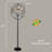 Modern 6-lights Orbit Floor Lamp 24 Inches In Matt Black-1602029775
