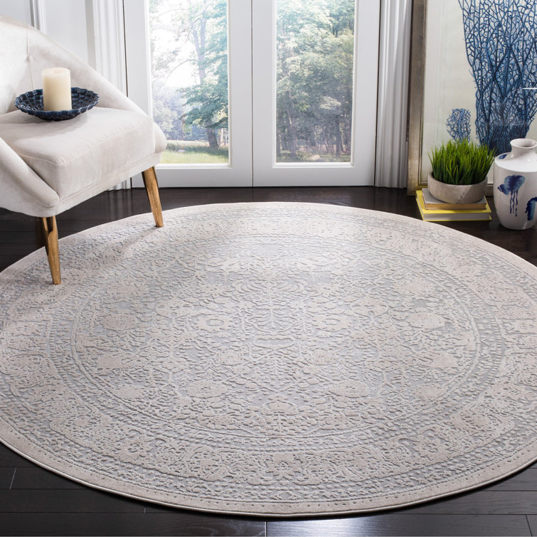 Calidia Power Loom Light Grey/Cream Rug