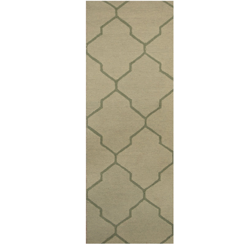 Wool Geometric Indoor Rug